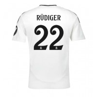 Real Madrid Antonio Rudiger #22 Domaci Dres 2024-25 Kratak Rukav